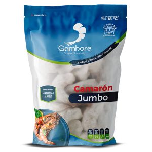 Camarón Crudo Jumbo Con Cola, 1 Lb