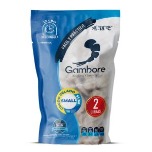 Camarón Crudo Pequeño sin cáscara 2 Libras