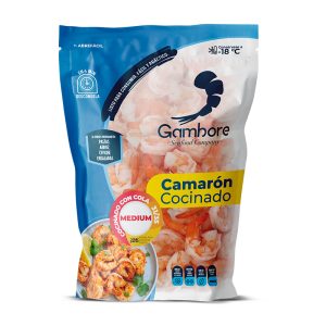 Camarón Cocinado Mediano Pelado y Devenado Con Cola, 12 Oz